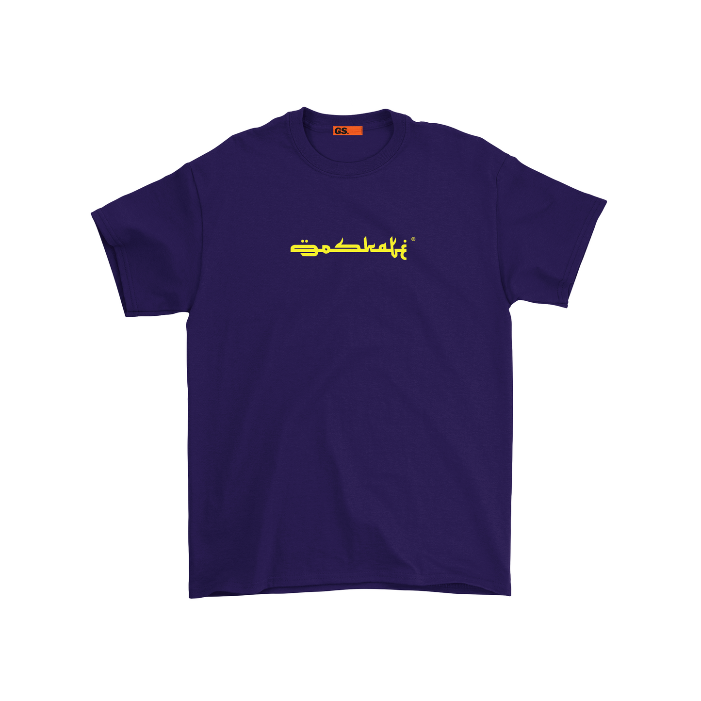 GOSKATENG Norf Side Faux Arabic Tee in Purple